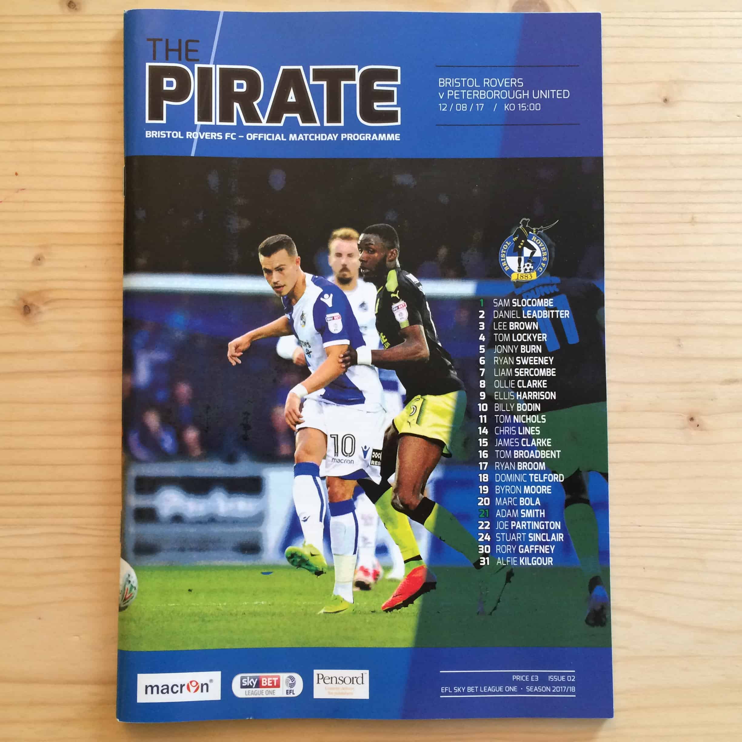 Bristol Rovers FC v Peterborough United FC